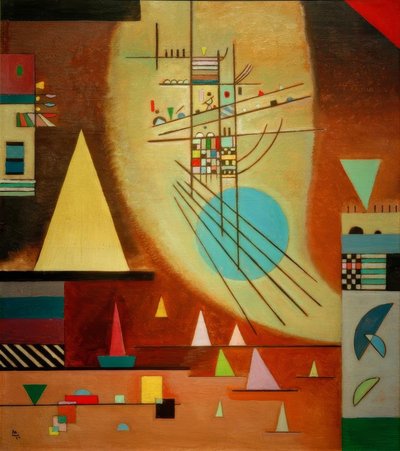 Verstommen door Wassily Kandinsky